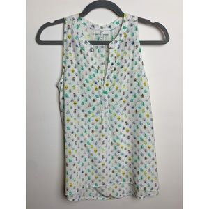 JOIE | Silk Print Sleeveless Blouse